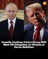 Kremlin Spokesman Confirms U.S. Envoys to Meet Putin on Ukraine Talks Thursday