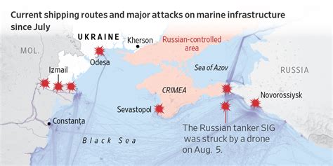 Russia Strikes Ukrainian Military Warehouses and Ships in Black Sea Ports