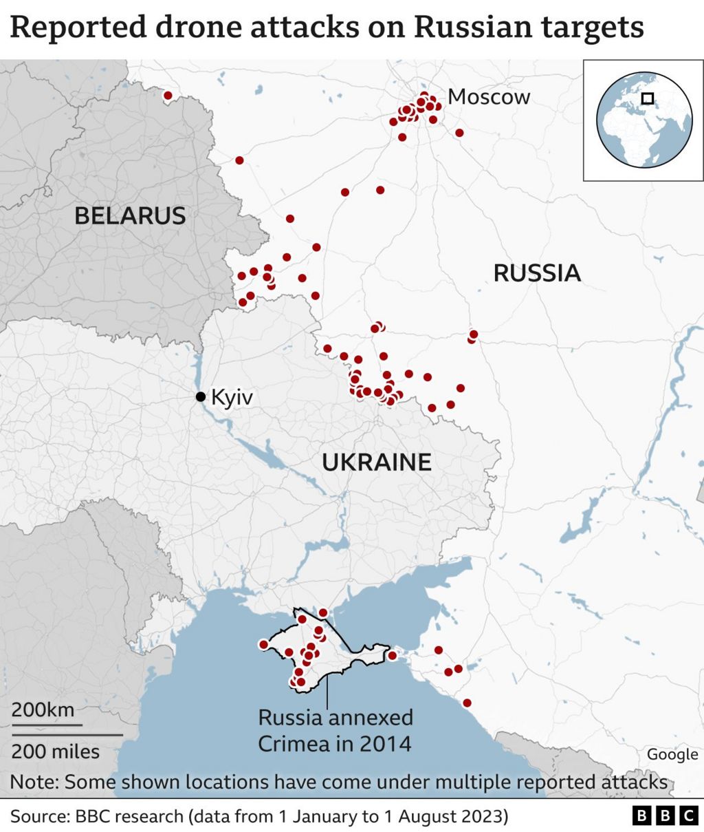 Russia Intercepts 313 Ukrainian Drones Across Multiple Regions Last Night
