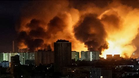 Russia Launches Targeted Strikes on Ukrainian Infrastructure in Escalating Conflict
