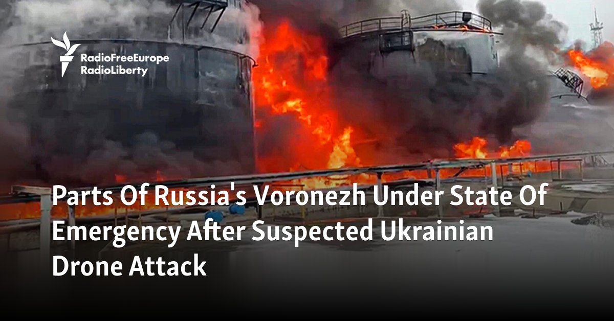 Russian Authorities Prevent Ukrainian Intelligence’s Drone Assault on Voronezh Military Airfield