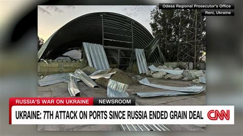 Russia’s Nighttime Strikes Target Ukrainian Port Infrastructure